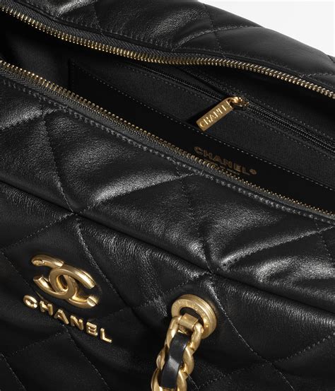 chanel maxi bowling bag|Chanel 2020 large bowling bag.